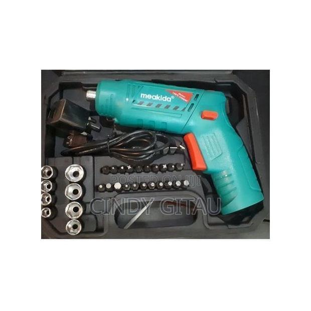 CORDLESS DRILL 100% COPPER WITH Screwdriver Set 32 Bits - thumbnail 2