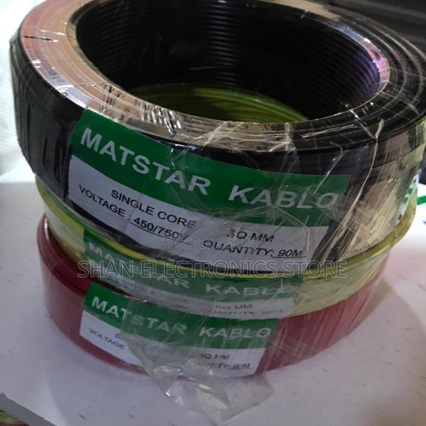Red, Black, Green Good Single Core Electric. Wiring Cable
