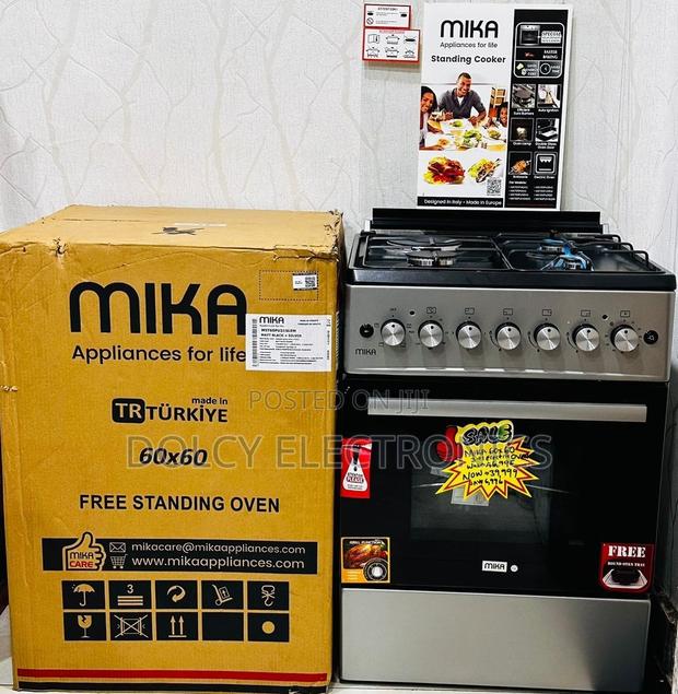 MIKA 60cm X 60cm,3 + 1, STANDING OVEN - main view