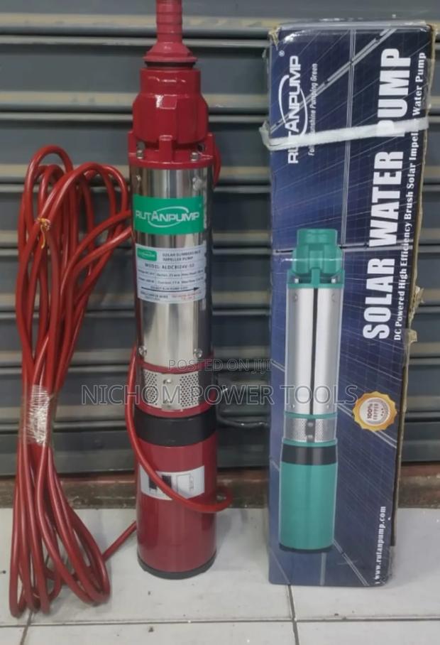 Dc Rutan Solar Submersible Water Pump 400watts 50m