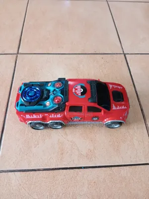 Toy Car/Deformation Rotating Pickup Toy/Kids Gift