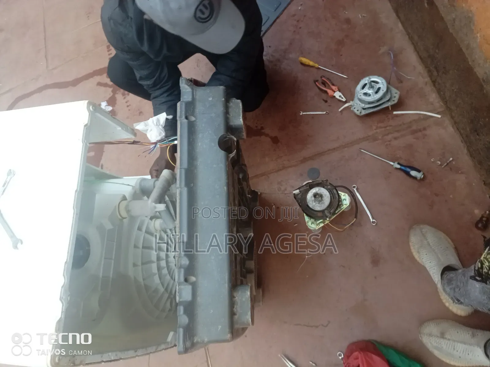 Top Load Washing Machine Spin Motor Replacement