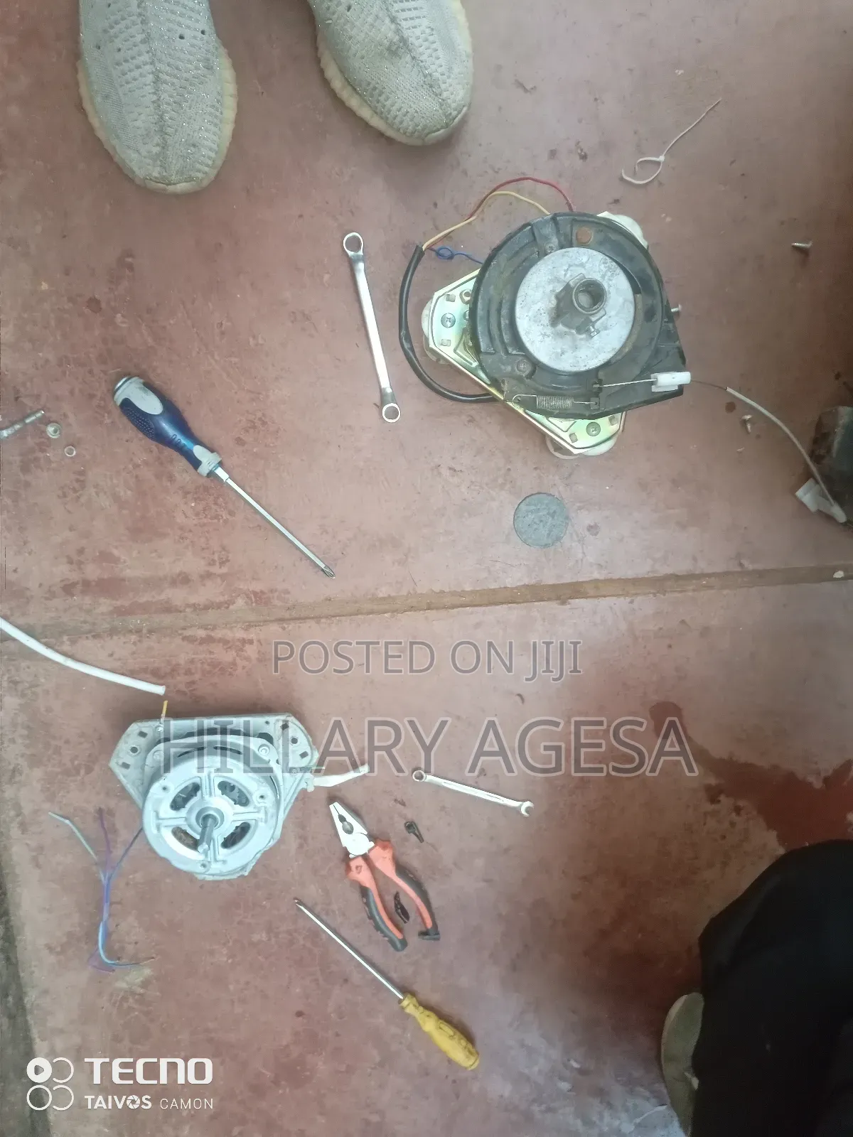 Top Load Washing Machine Spin Motors