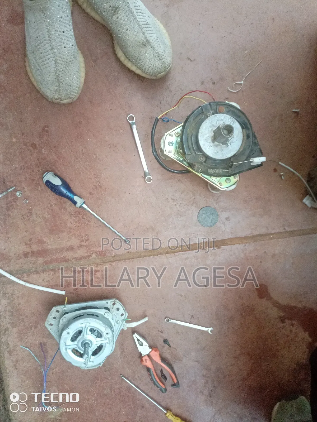 Top Load Washing Machine Spin Motors
