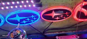 Subaru Blue or Red Led Boot Logos