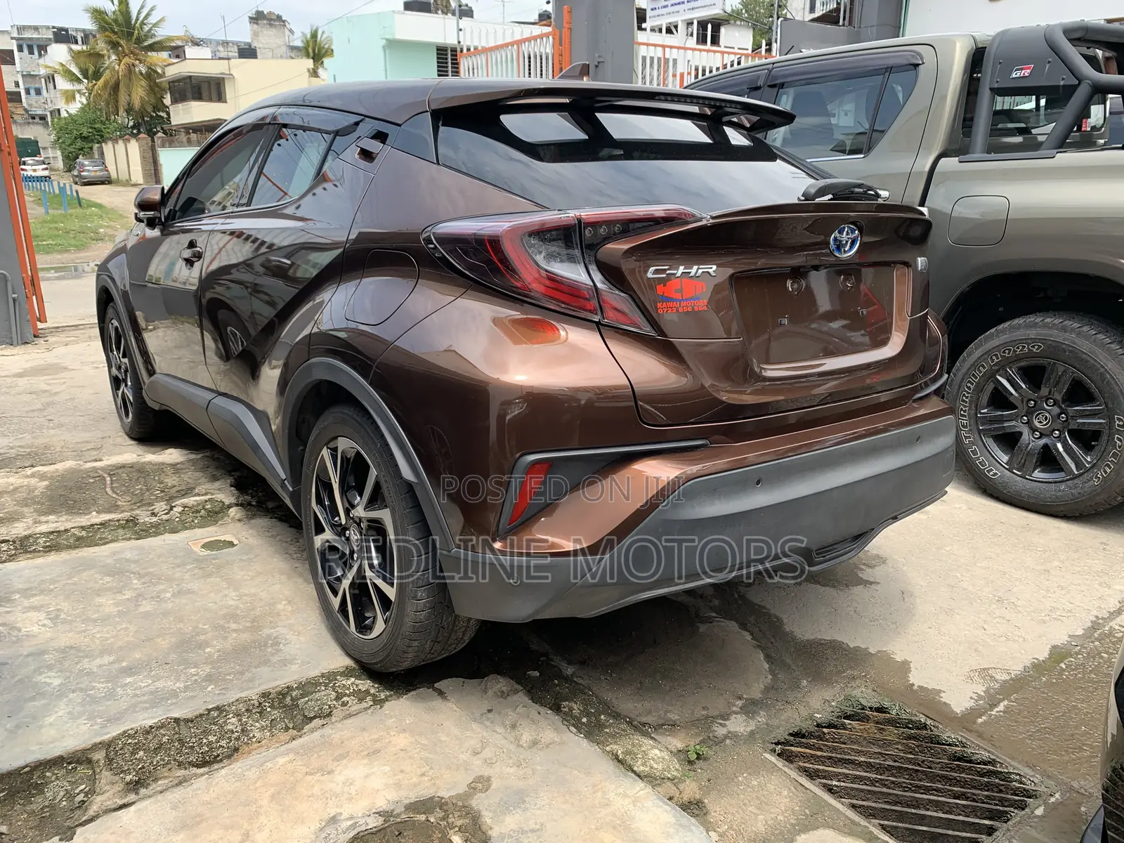 Toyota C-HR 2017 Brown