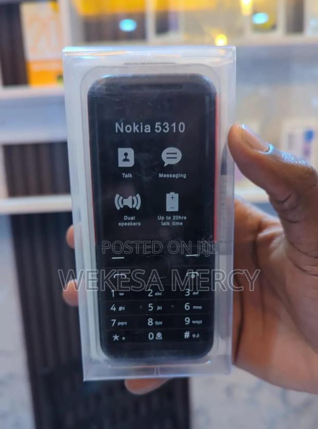 New Nokia 5310 XpressMusic Black - main view