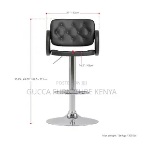 Height Adjustable Barstool