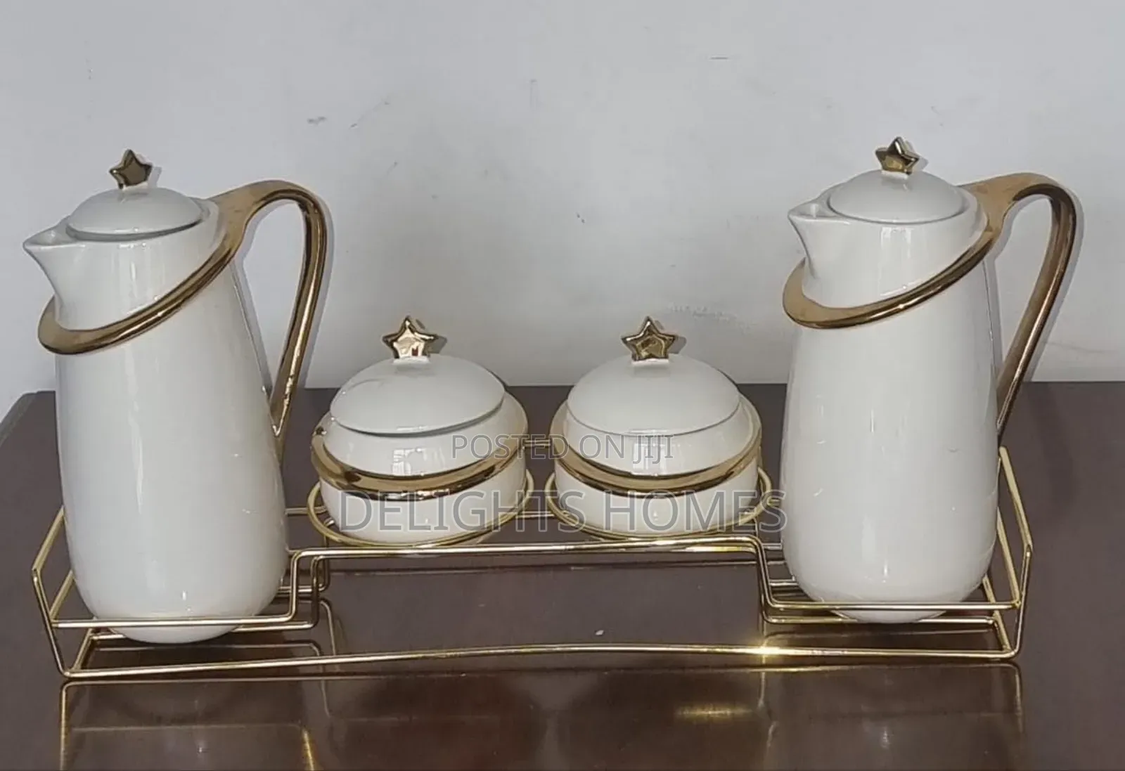 7pc Acar Ceramic Golden Set-Pa