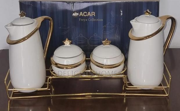 7pc Acar Ceramic Golden Set-Pa - main view