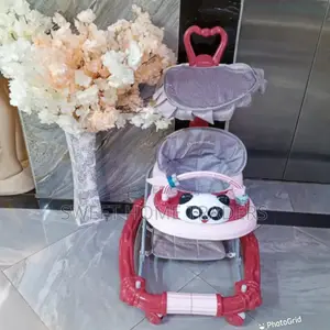 2in1 Baby Walker With Melody Red