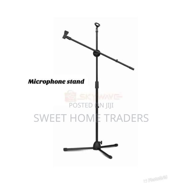 Microphone Stand With Mic Holder