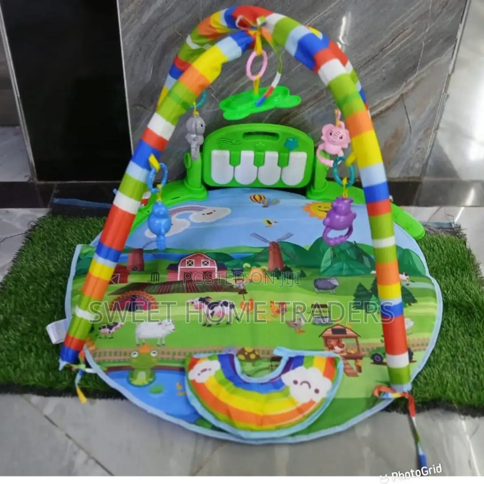 Piano Fitness Rack 
With Music