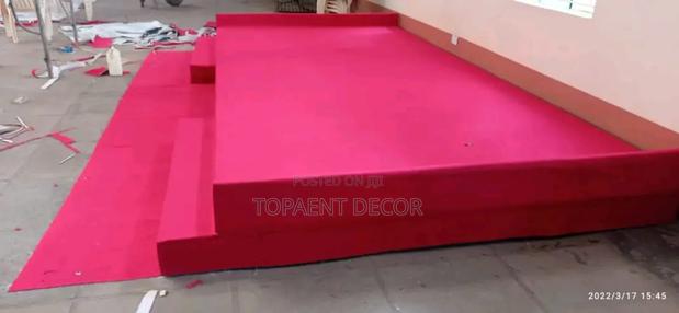 Red Altar Floor Wall to Wall Carpets - main view