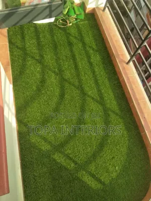 Kid Friendly Artificial Green Grass Carpets Balcony Decor