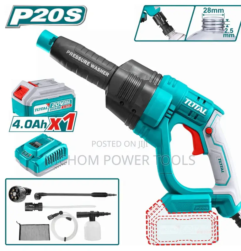Total Lithium-Ion Pressure Washer 20V