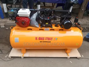 Kmax Italy 300L 2 in 1 Air Compressor Engine 7.5hp Motor 4hp