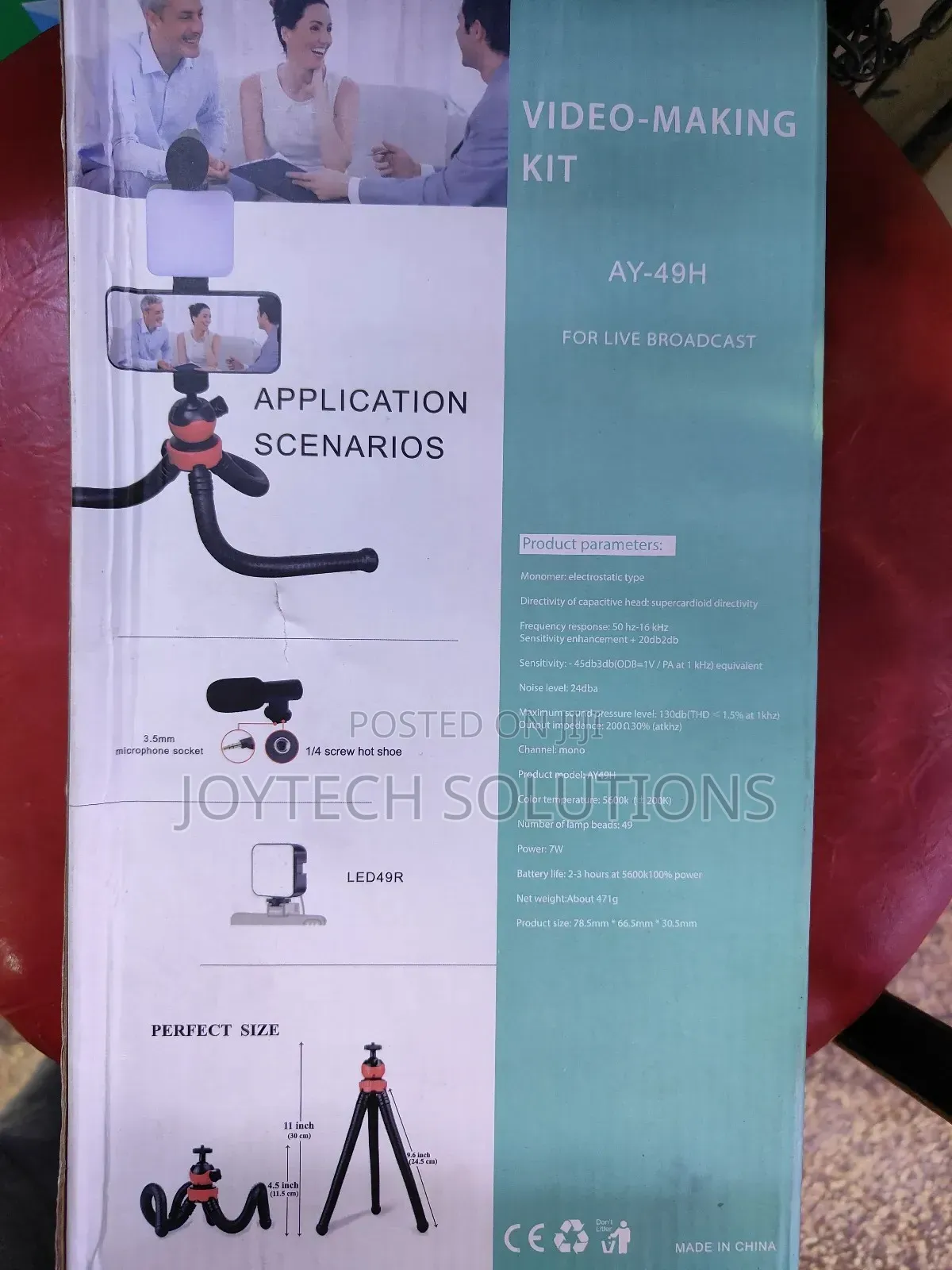 Tripod Stand AY -49 H Vedio Making Kit
