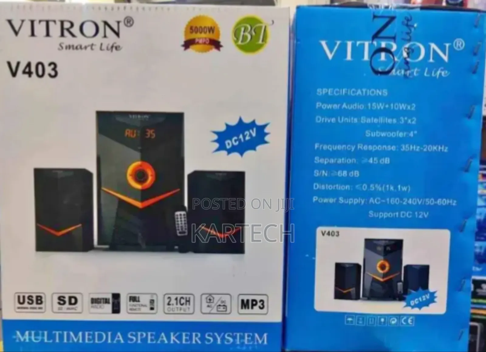 Vitron V403 2.1CH Multimedia Speaker System