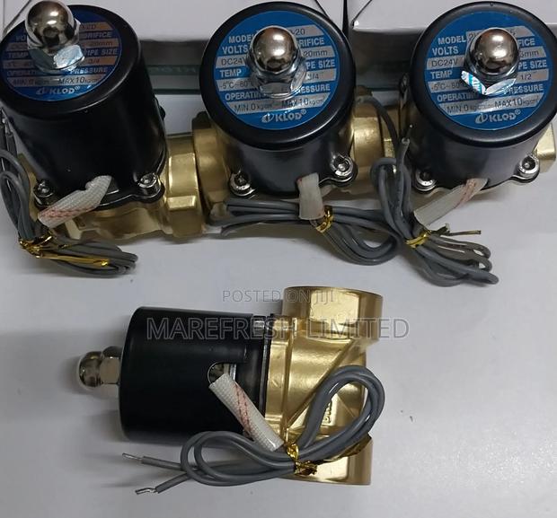 Solenoid Valve Brass Dc 3/4 - thumbnail 2