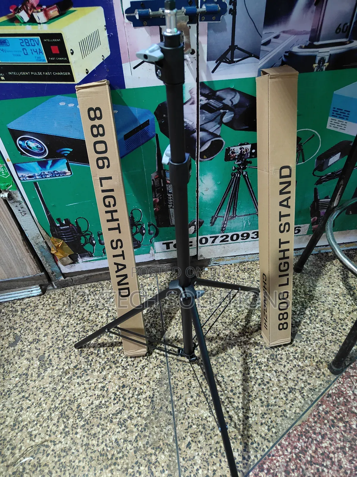 Speed Light Stand. 2.1 Meter High