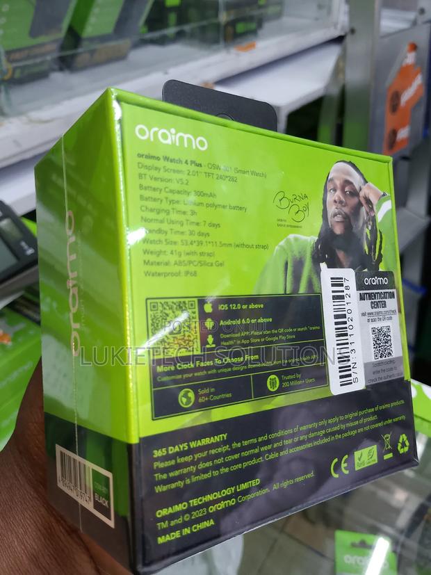 Oraimo Smart Watch 4plus - thumbnail 3