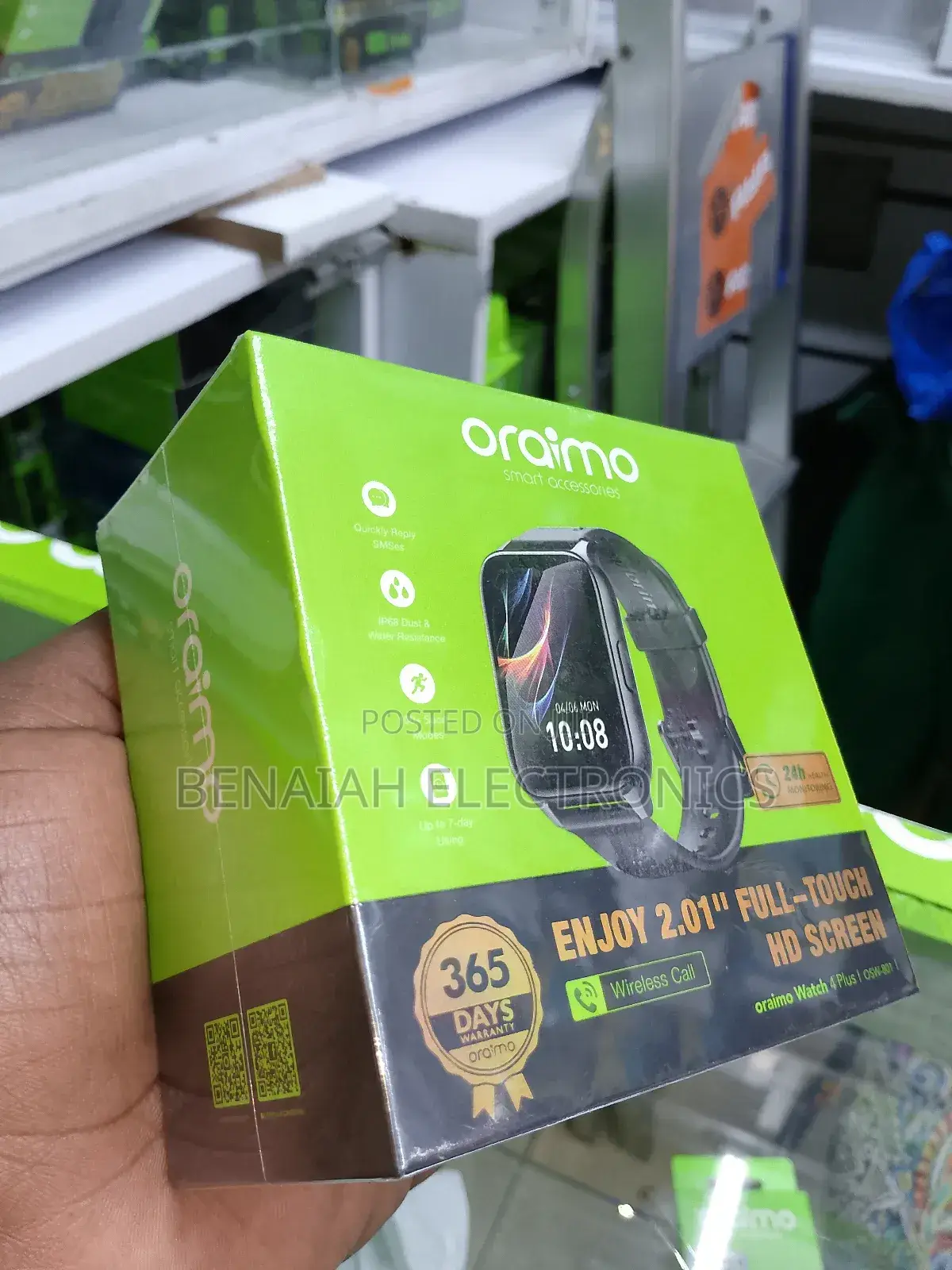 Oraimo Smart Watch 4plus