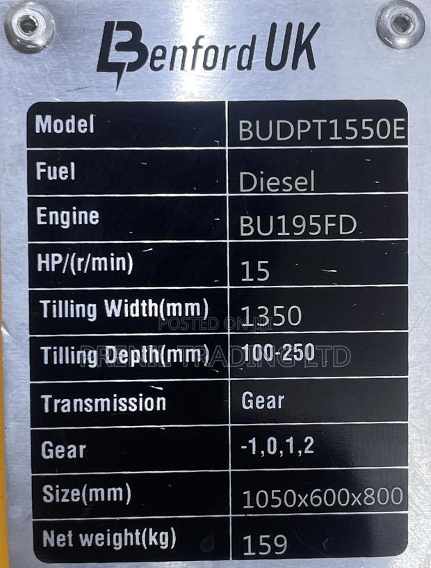 Power Tiller Diesel 15hp - thumbnail 3