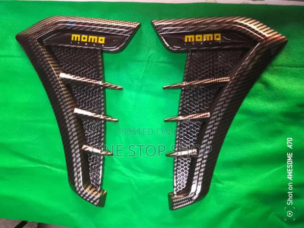 2pcs Momo Carbon Rubber Side Side Vent
