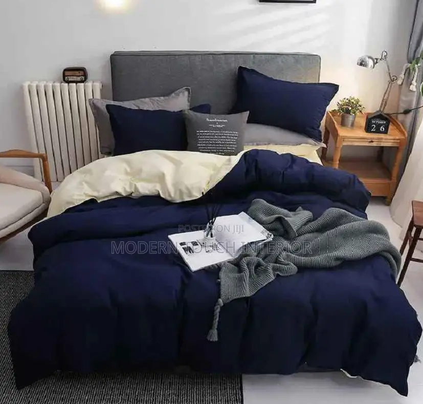Double Sided Blue Duvet Cover