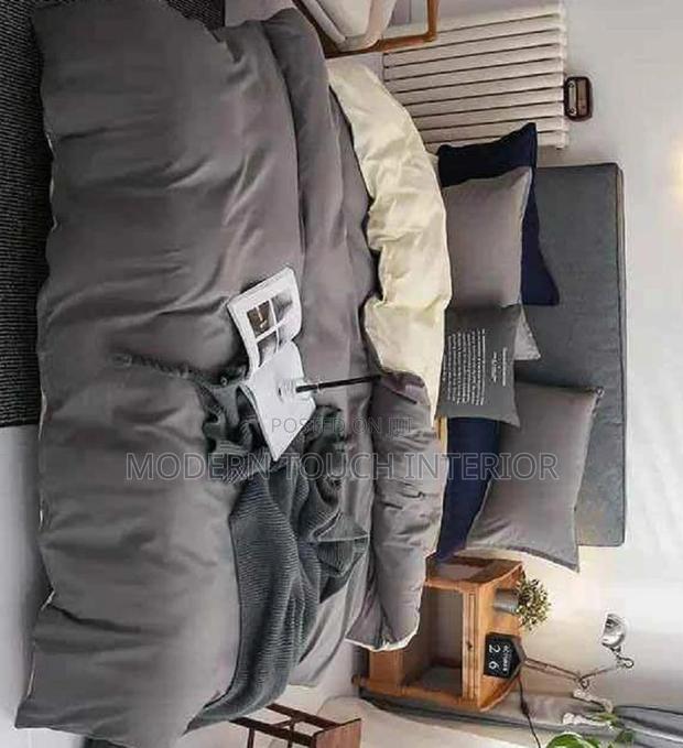 Grey Cotton Duvet Cover
