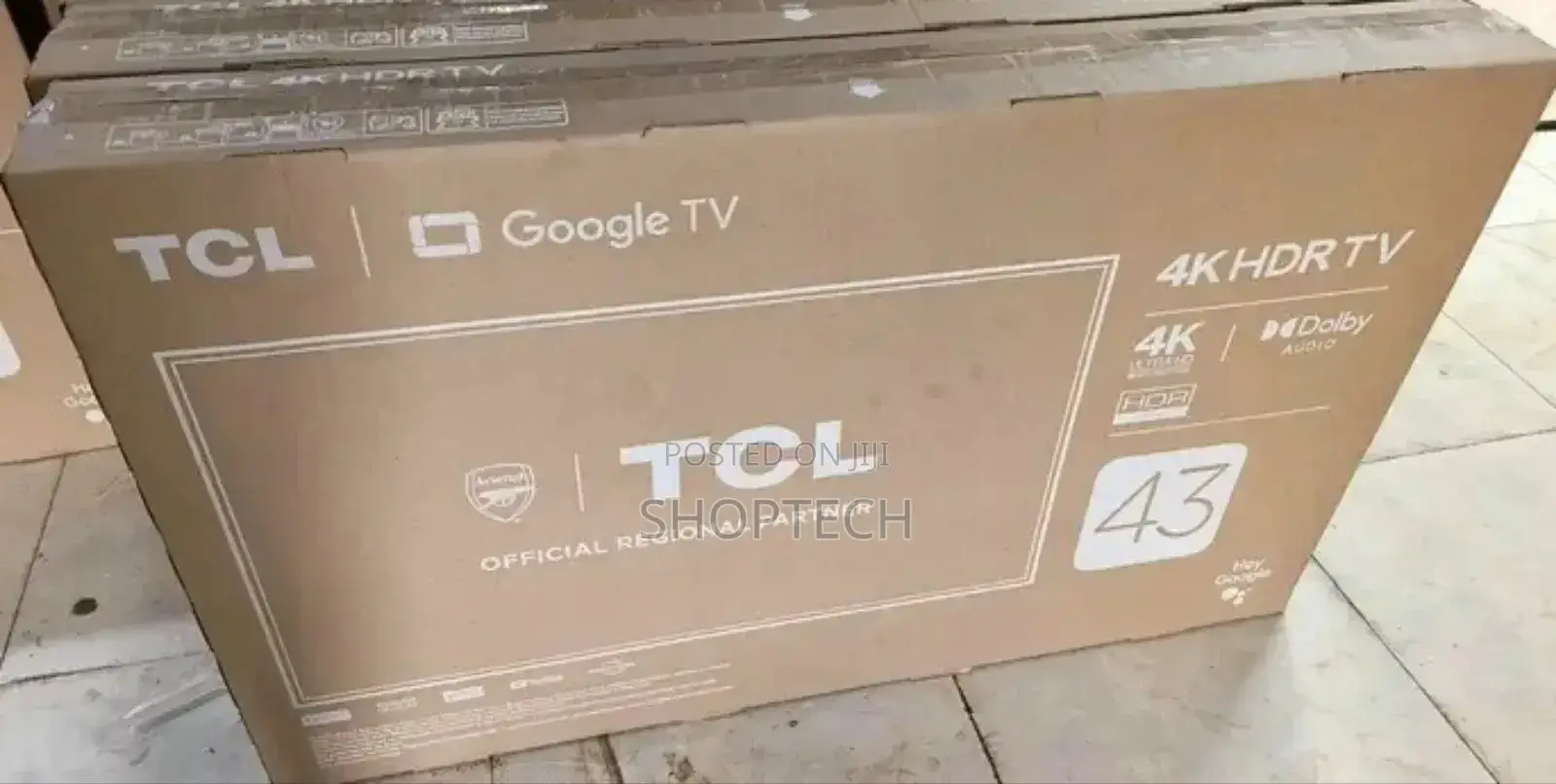 Hisense 43" Android Frameless With BT