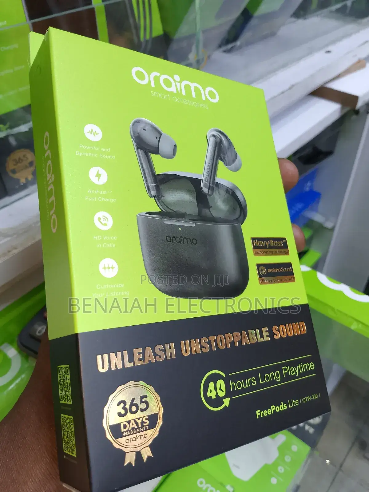 Original Earbuds With Powerful and Dynamic Sound