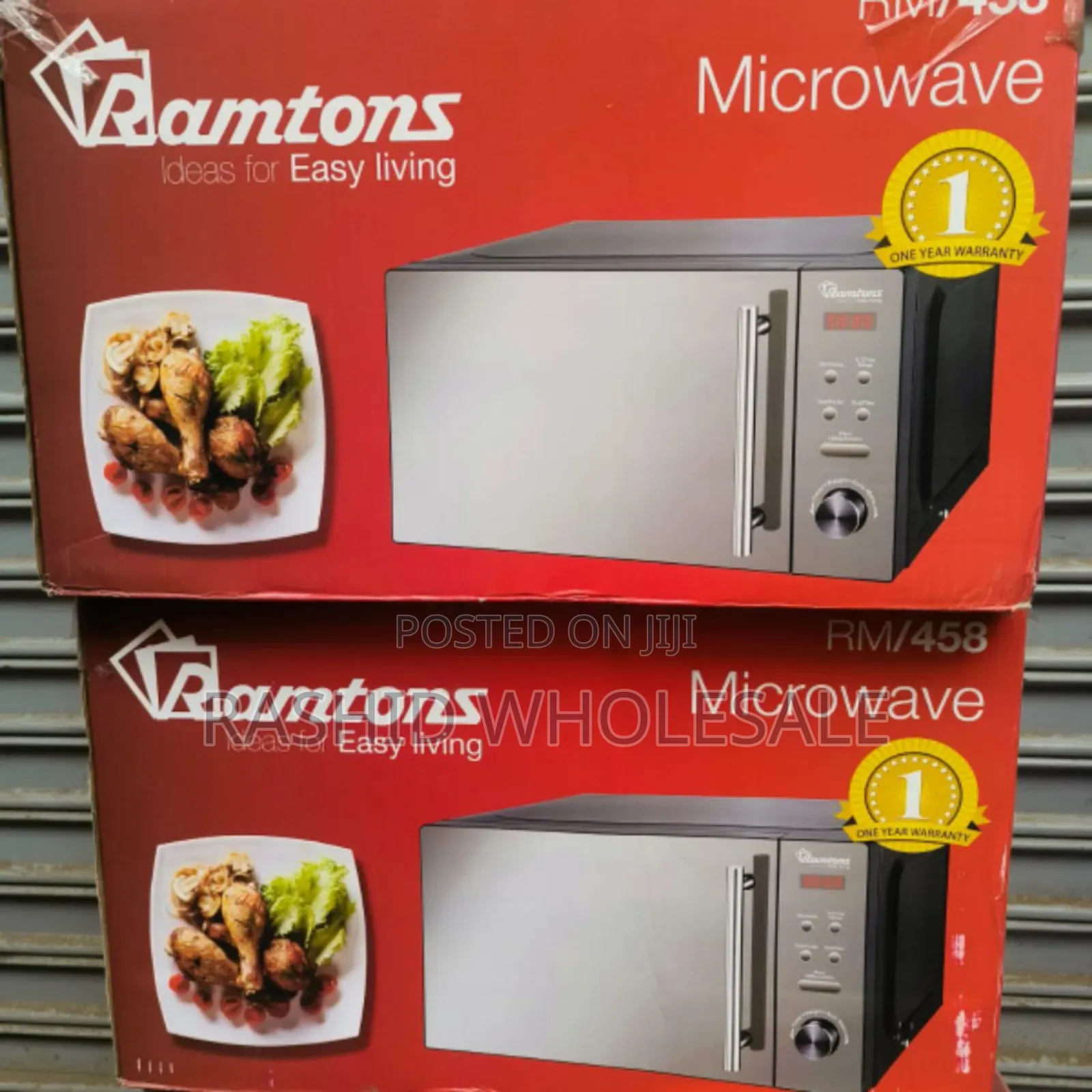 Ramtons Rm/458 - Digital Glass Microwave, 700w - 20l
