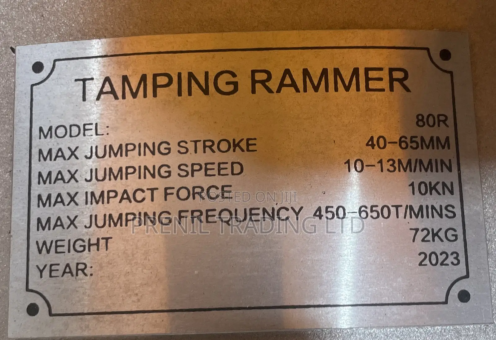 Tamping Rammer