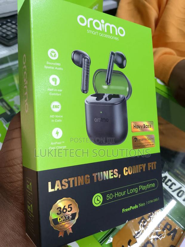 Excellent Oraimo Earbuds , Powerful Dynamic Sound 50 Hours - main view