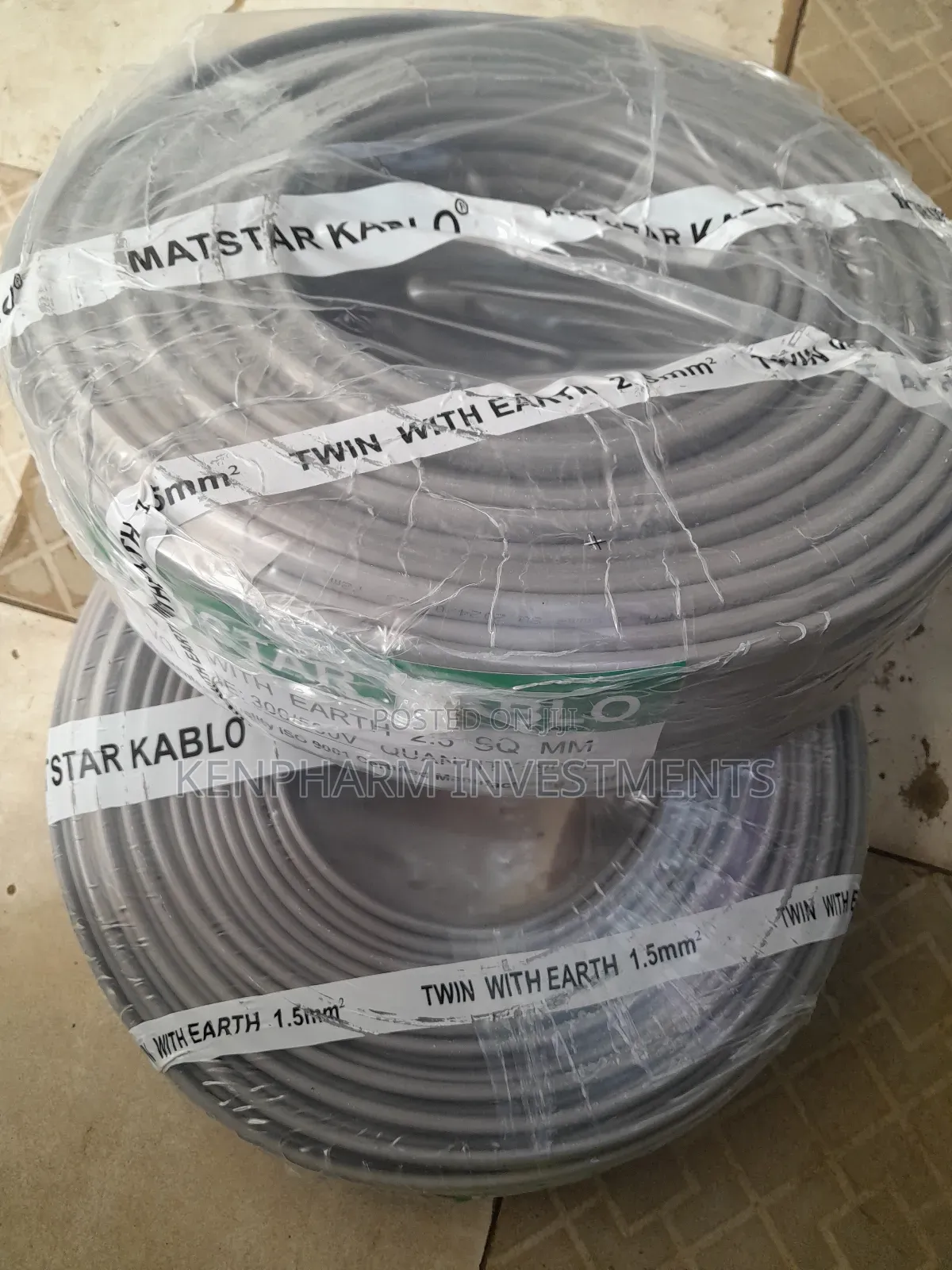 Sheathed 2.5mm Twin With Earth Electric Cable 3 Core Matstar