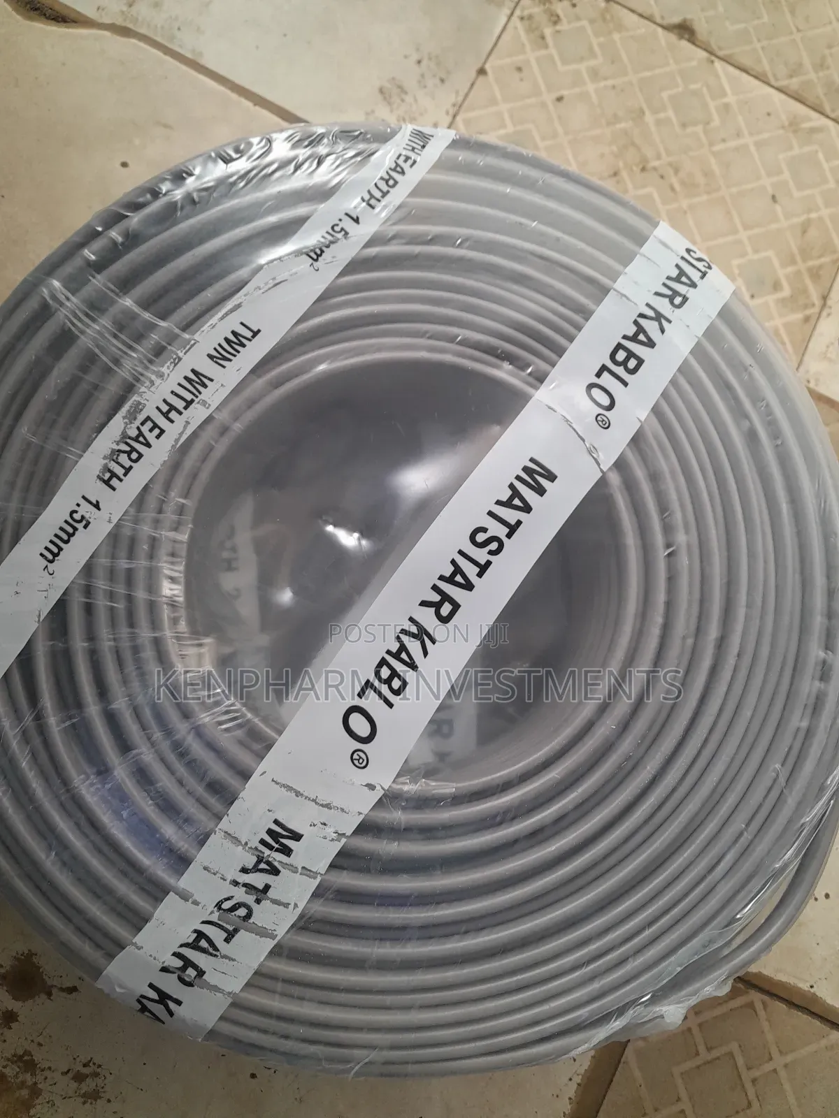 2.5mm Twin With Earth 300v/500v Wiring Cable Sheathd Matstar