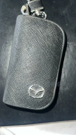 Mazda Leather Branded Alarm Key Holder With Zip