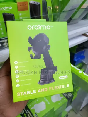 Improved Car Phone Holder Oraimo.Wide Compatibility