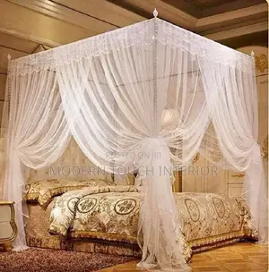 6 by 6 White Mosquito Net