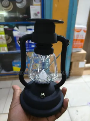 *Vintage Portable Solar Lantern Rechargeable by Solar