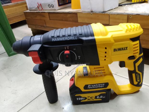 Dewalt Cordless Hammer Drill/ Electric Hammer Drill 198v - thumbnail 3