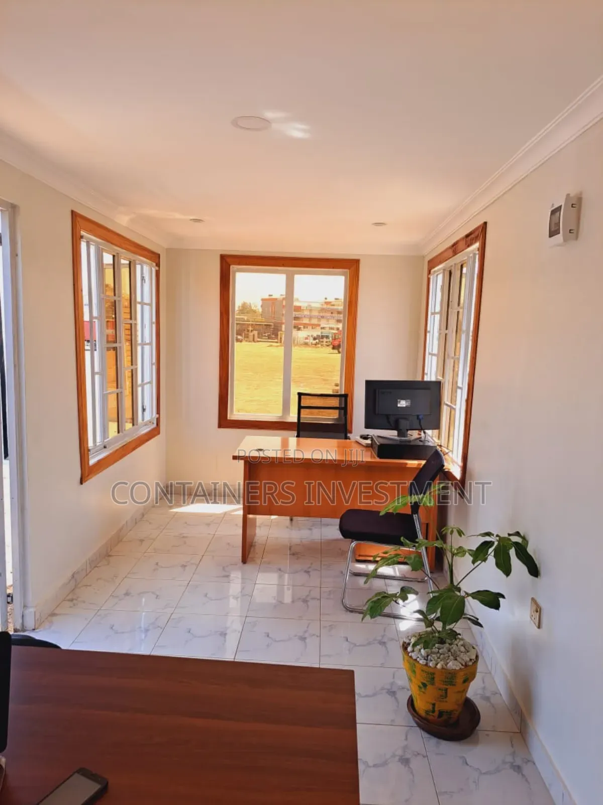 Beautiful Container Offices by Container Investment Kenya-