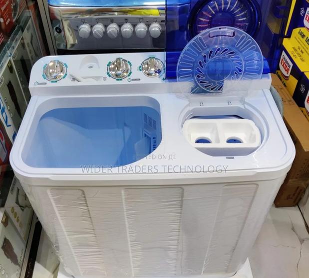 *Hisense Washing Machine 7.5kg Twin Tub White
