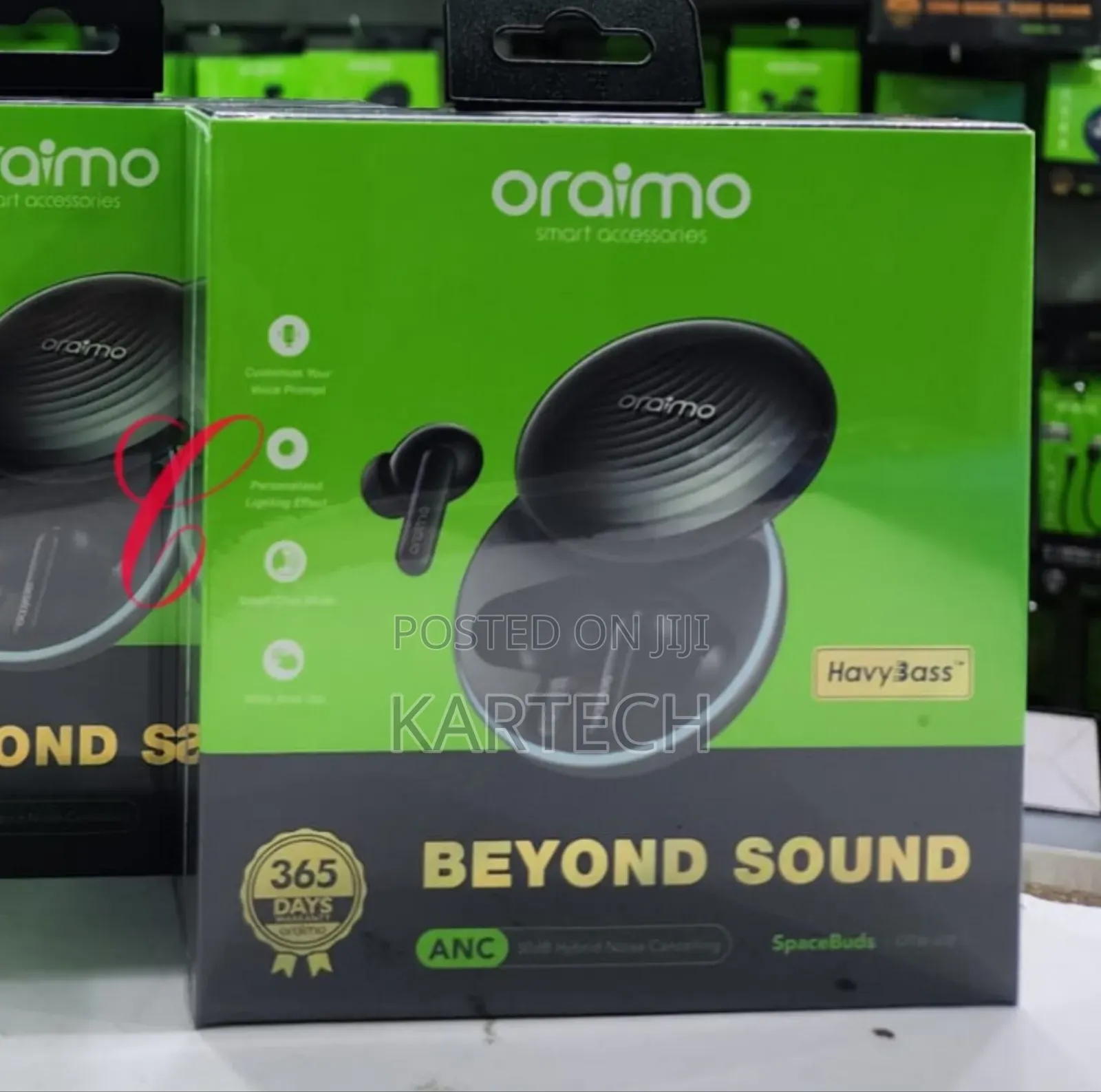 Oraimo Spacebuds Hybrid Anc Earbuds