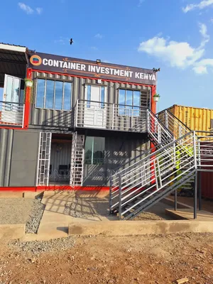 Beautiful Container Offices by Container Investment Kenya-