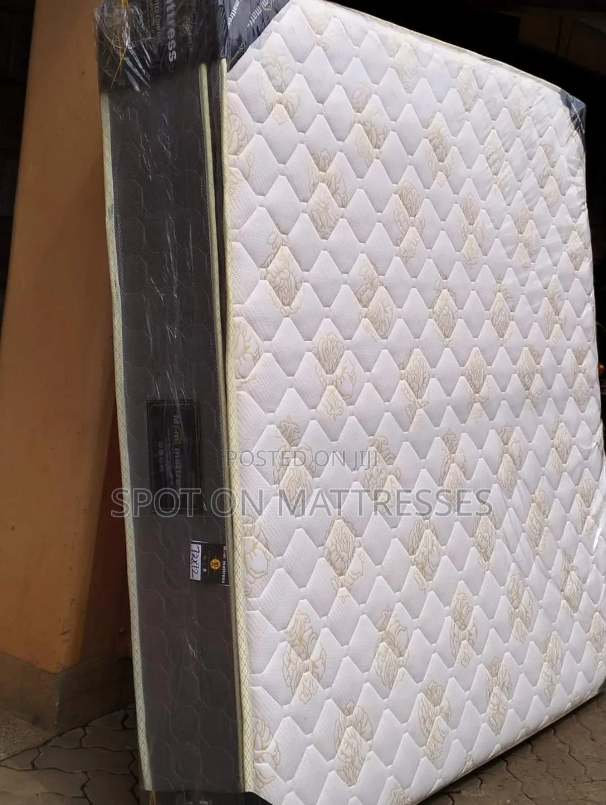 6by6 12inch Spring Mattresses + Free Delivery.