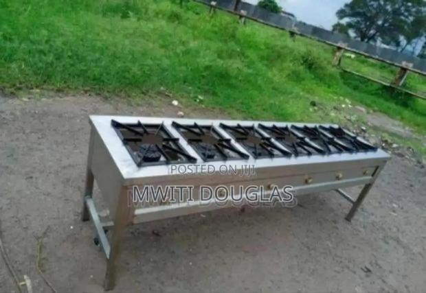 Ss Six Burners Gas Cooker