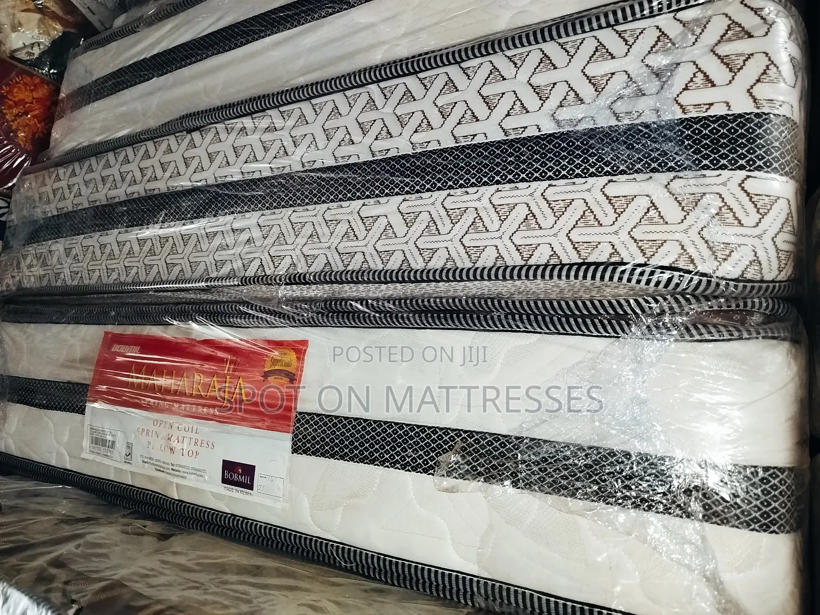 Bobmil Maharaja Pillowtop Spring Mattresses.